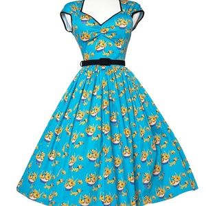 Pinup Couture Mary Blair Cats Dress